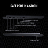 ASUS TUF Gaming F16 (Jaeger Gray) Gaming Laptop| NVIDIA RTX 5050 8GB | Intel Core i7 14650HX | 16GB RAM | 1TB SSD | 16"FHD+ 165Hz Display | Win11 [FX608JHR-RV001W]