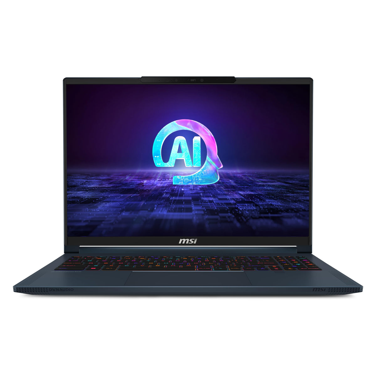 MSI Stealth 16 AI Studio 16” 240Hz QHD+ Gaming Laptop: Intel Core Ultra 9, NVIDIA Geforce RTX 4060, 32GB DDR5, 1TB NVMe SSD, Thunderbolt 4, Cooler Boost Trinity+, Win 11 PRO: Star Blue A1VFG-028US