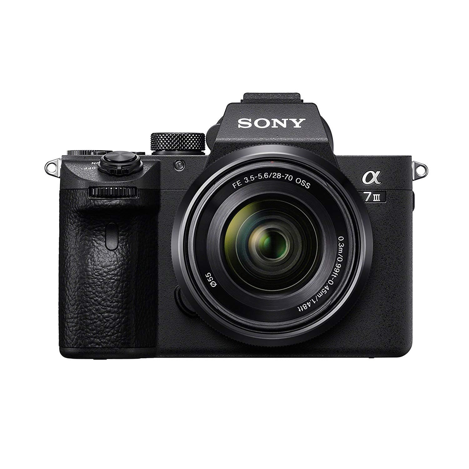 Sony Alpha A7 Iii Full-Frame Professional Camera 35Mm Sensor With Sel2870 Interchangeable Lens, 24.2 Megapixels - Black (Ilce-7M3K)