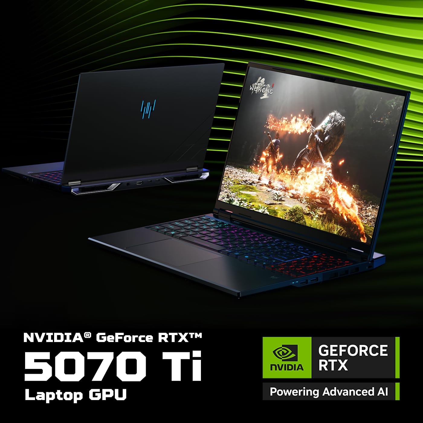acer Predator Helios Neo 16 AI Gaming Laptop | Intel Core Ultra 9 Processor 275HX | NVIDIA GeForce RTX 5070 Ti | 16" WQXGA 240Hz G-SYNC | 16GB DDR5 | 1TB Gen 4 SSD | Killer Wi-Fi 6E | PHN16-73-92B8