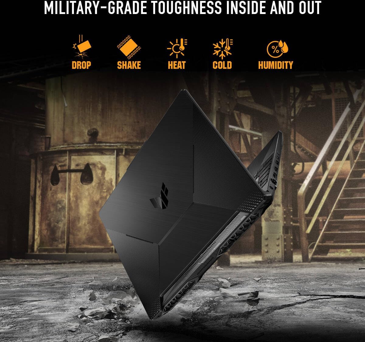 ASUS TUF Gaming A15 FA506NCG, AMD Ryzen 7 8845HS, 8Gb Ram, 512GB SSD, NVIDIA GeForce RTX 3050 4GB Graphics - 15.6" Display FHD 144Hz Display - English Keyboard - DOS - Graphite Black
