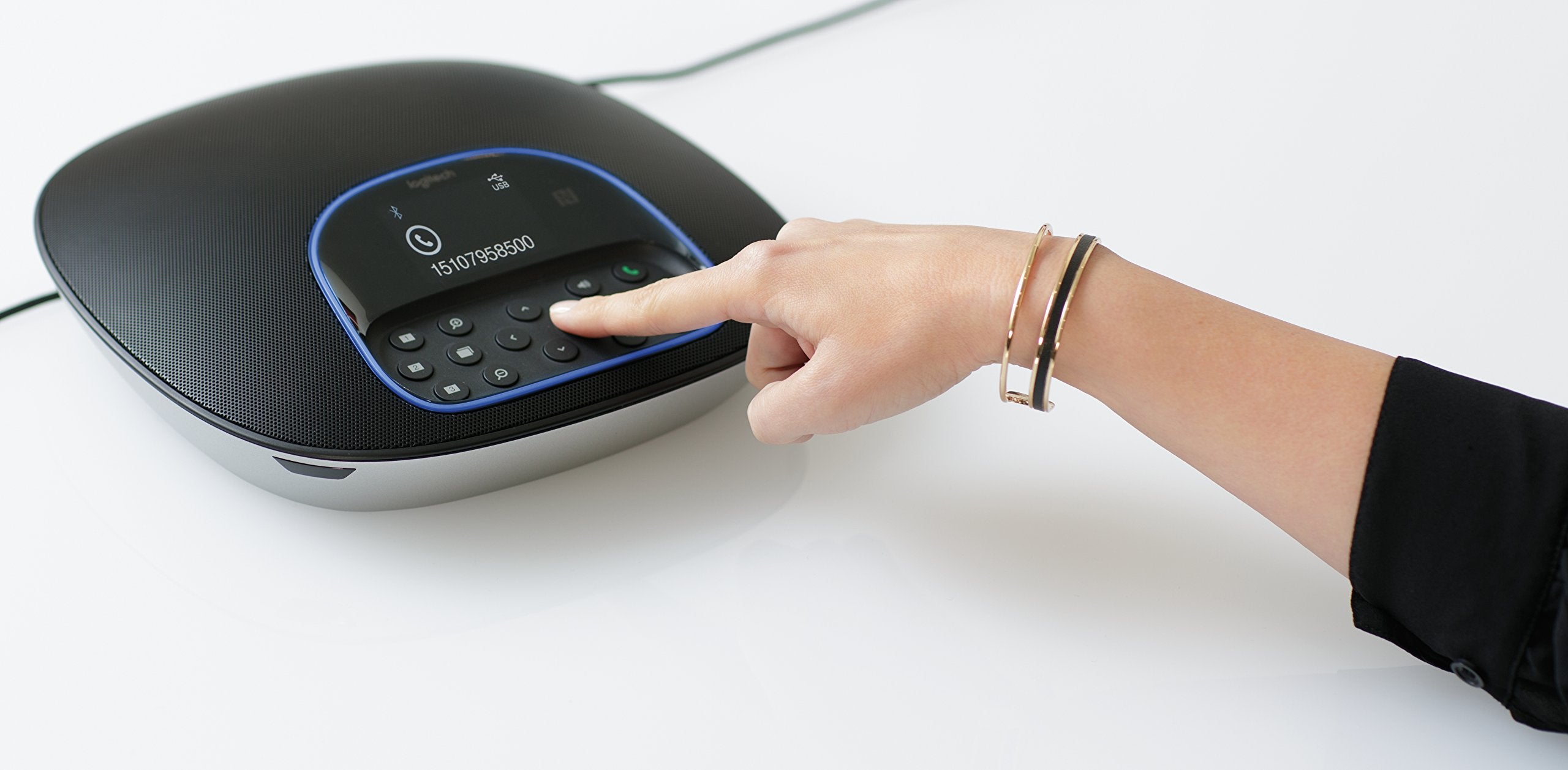 Logitech Group USB HD Video and Audio Conferencing System for Big Meeting Rooms