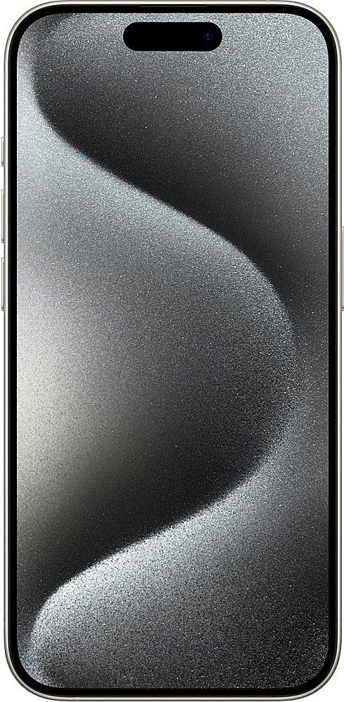 Apple iPhone 15 Pro Max, 256GB, White Titanium - Unlocked (Renewed)