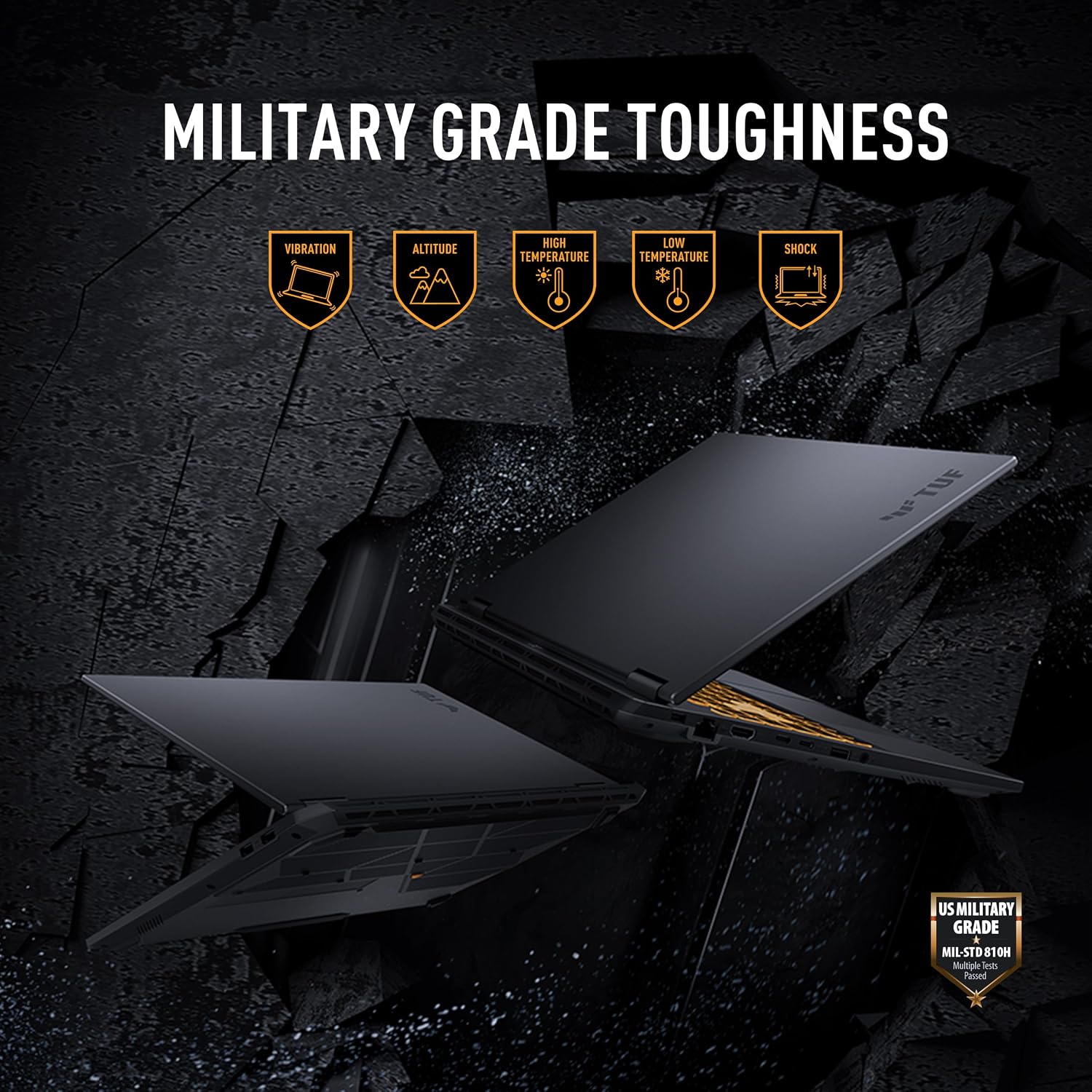 ASUS TUF F16 14th Gen Intel Core i7 14650HX Gaming Laptop Nvidia RTX 5060-8GB, WUXGA 165Hz,32GB RAM GDDR5-1TB SSD, Windows 11 Office Home 2024/Jaeger Gray FX608JMR