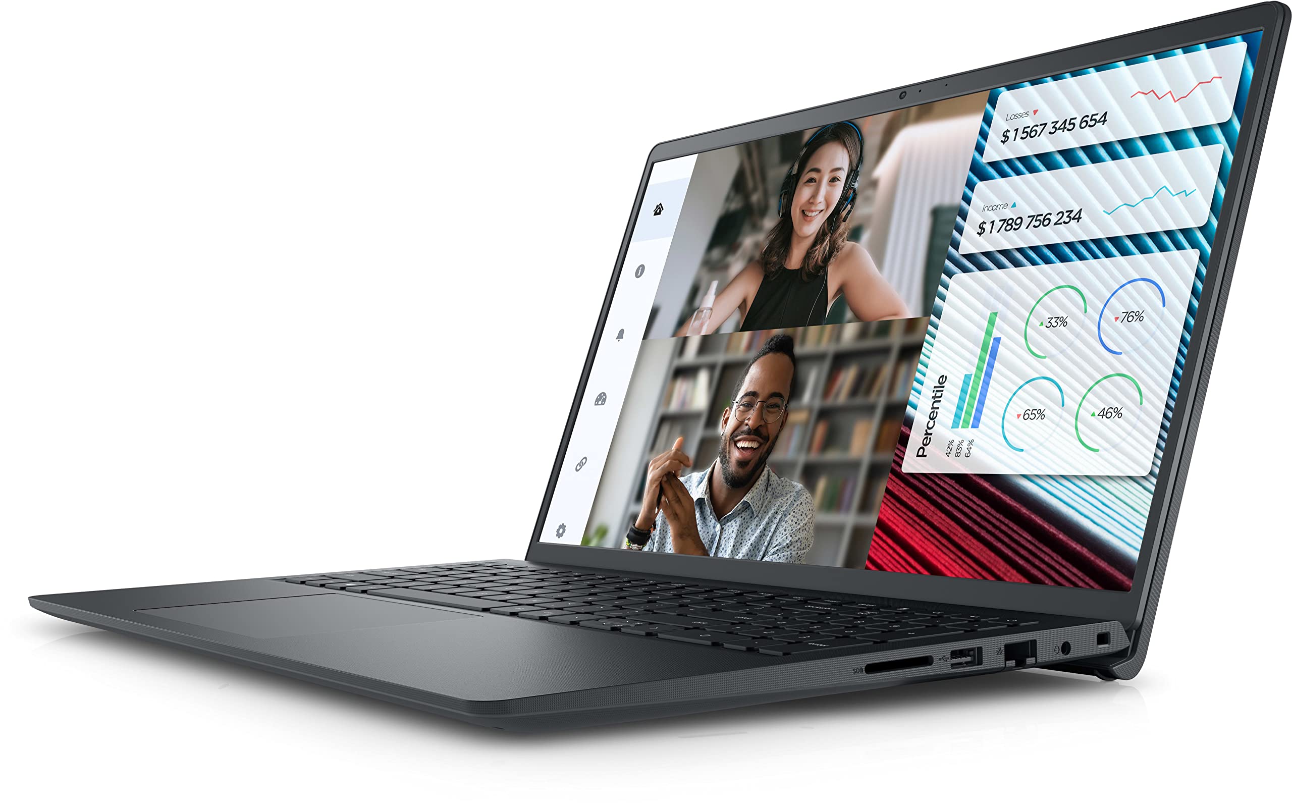 Dell Vostro 3000 3520 Laptop (2023) | 15.6" FHD | Core i7-512GB SSD - 16GB RAM | 10 Cores @1.70 up to 4.7 GHz - 12th Gen CPU Win 11 Pro