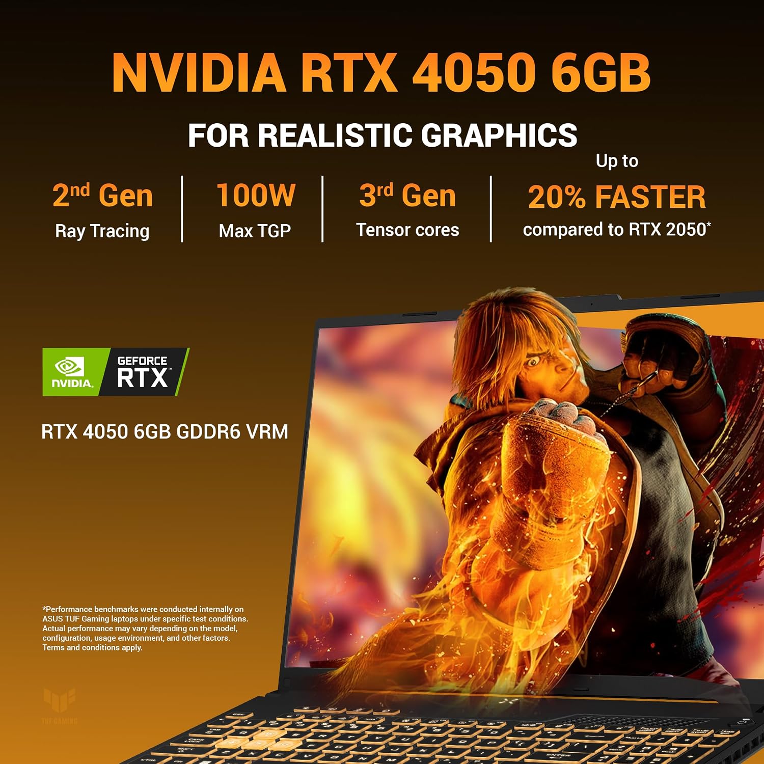 ASUS TUF Gaming A16 (2026) FA607NUQ-RL Gaming Laptop AMD Ryzen 7 170 Processor 16GB DDR5 RAM 512GB SSD 16" WUXGA 144Hz Display NVIDIA GeForce RTX 4050 6GB GDDR6 RGB Backlit Keyboard Mecha Gray