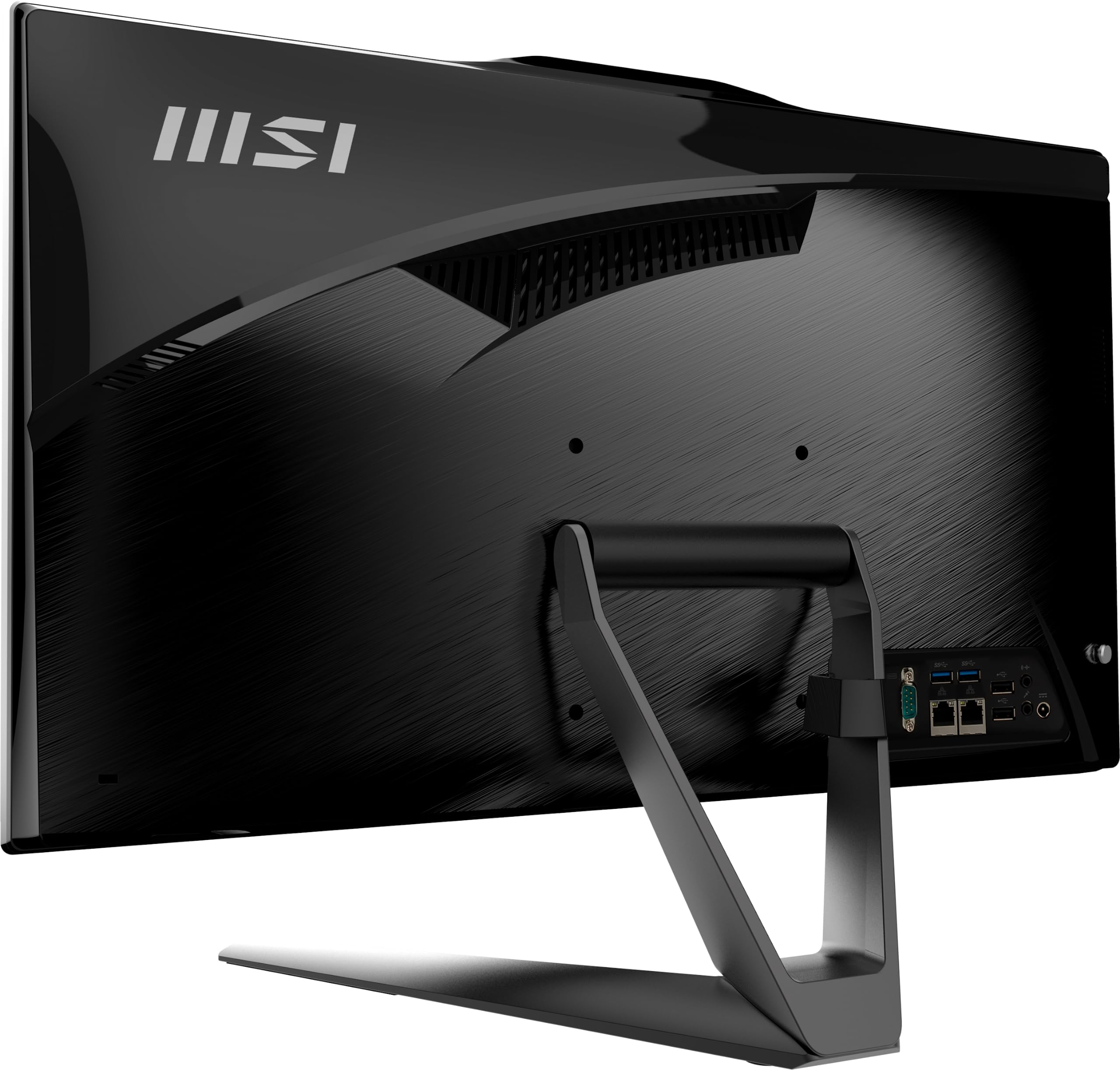 MSI PRO AP222T All-in-One Desktop: Intel Pentium Gold G7400, 4GB DDR4 2666MHz, 128GB NVMe SSD, Anti-Flicker, Less Blue Light, BT 5.0, Windows 11 Pro: 13M-068US,Black