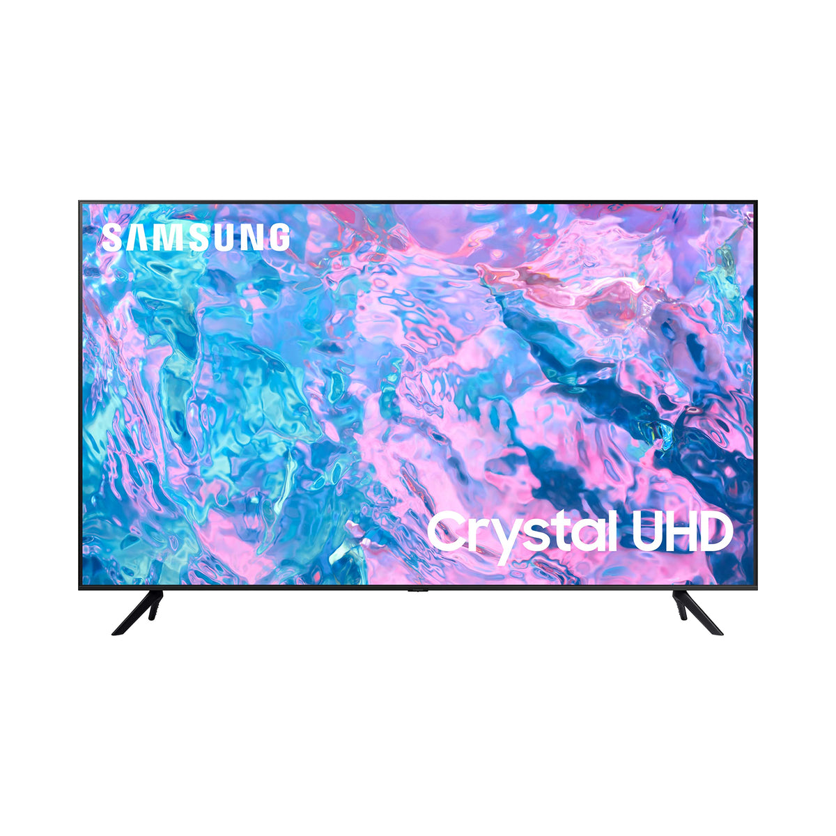 Samsung Smart TV, Crystal UHD 4K, CU7000, 50 Inch, Black, 2023, Crystal Processor 4K, PurColor, Smart Hub, UA50CU7000UXZN