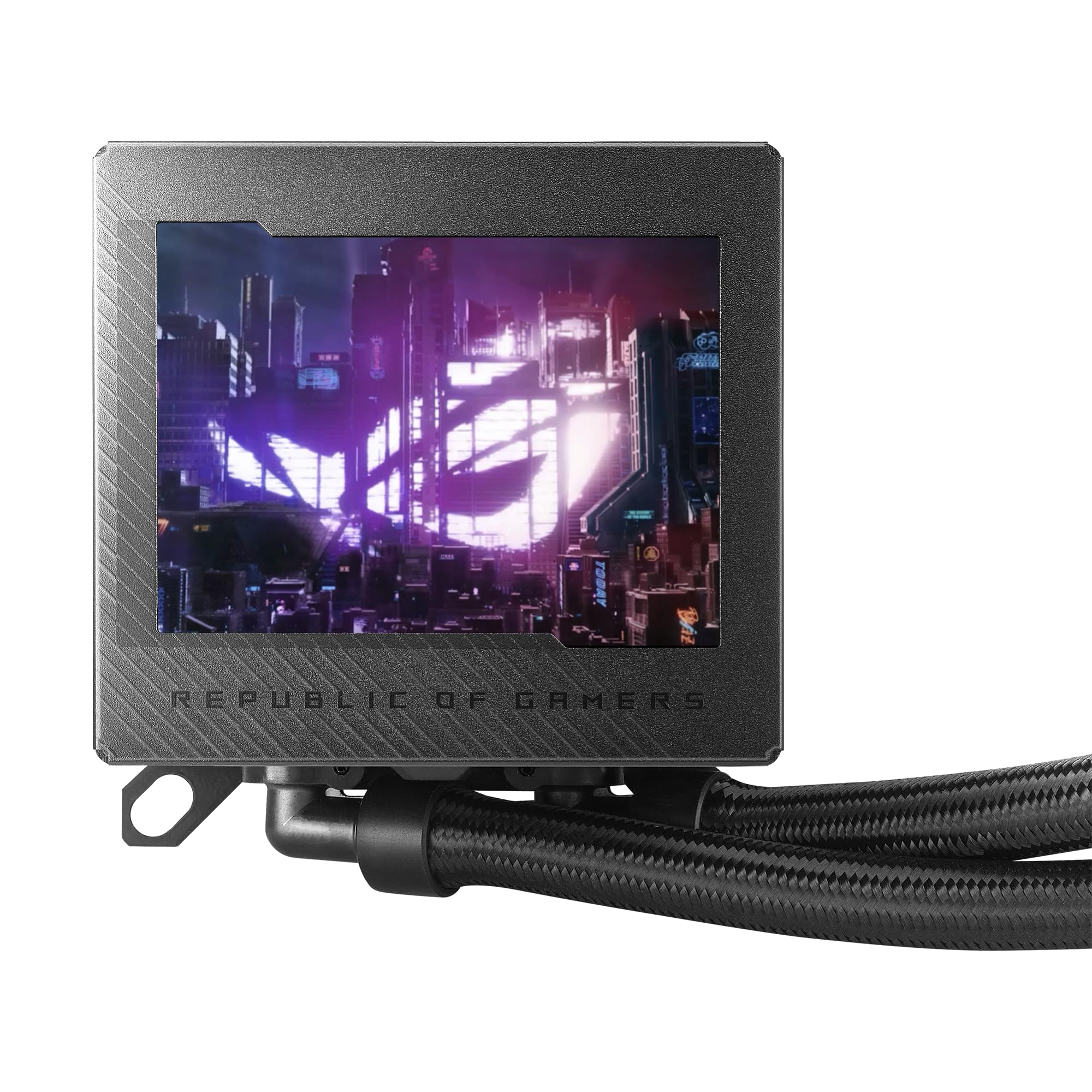 ASUS ROG Ryujin III 360 ARGB All-in-one Liquid CPU Cooler with 360mm Radiator. Asetek 8th gen Pump, 3X Magnetic 120mm ARGB Fans (Daisy Chain Design), 3.5” LCD Display