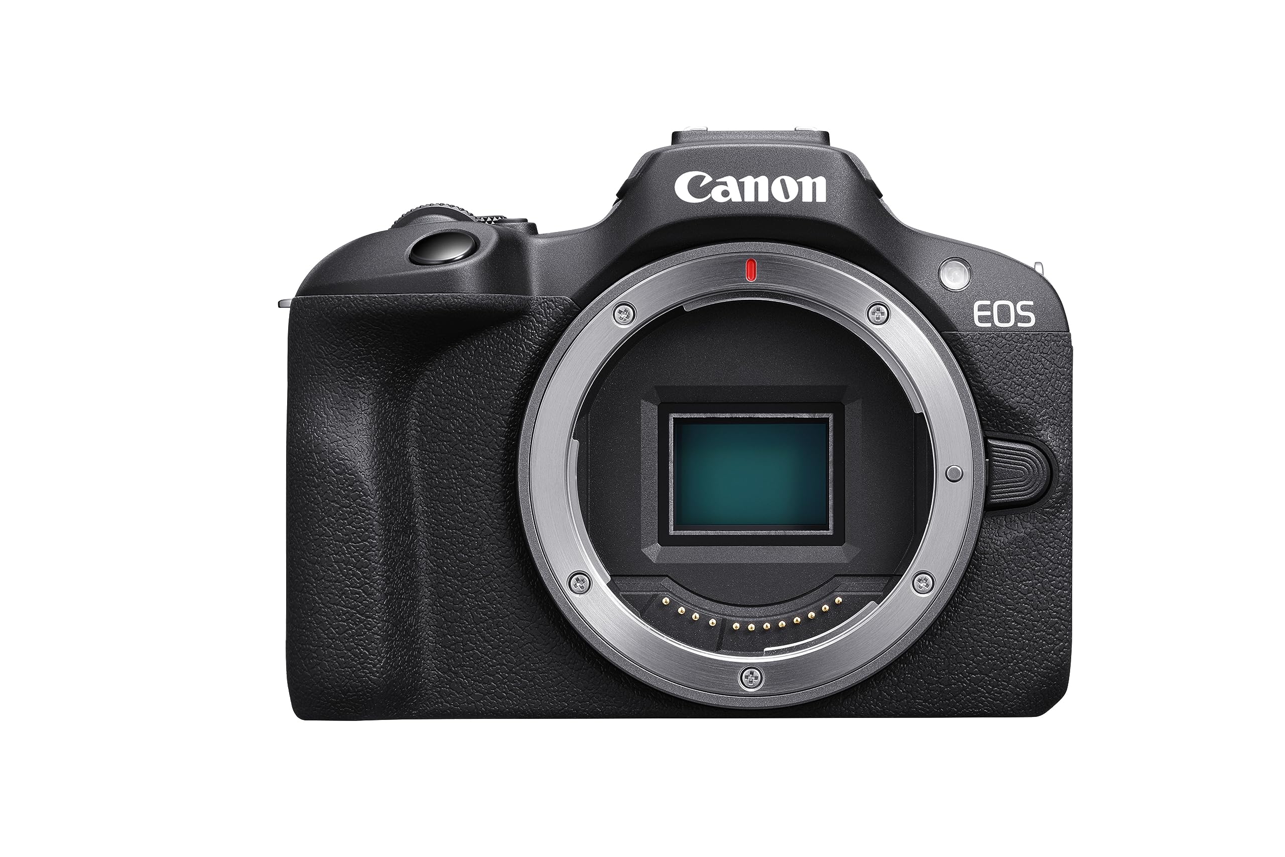 Canon EOS R100 Mirrorless Camera with RF-S 18-45mm F4.5-6.3 IS STM Lens, Black