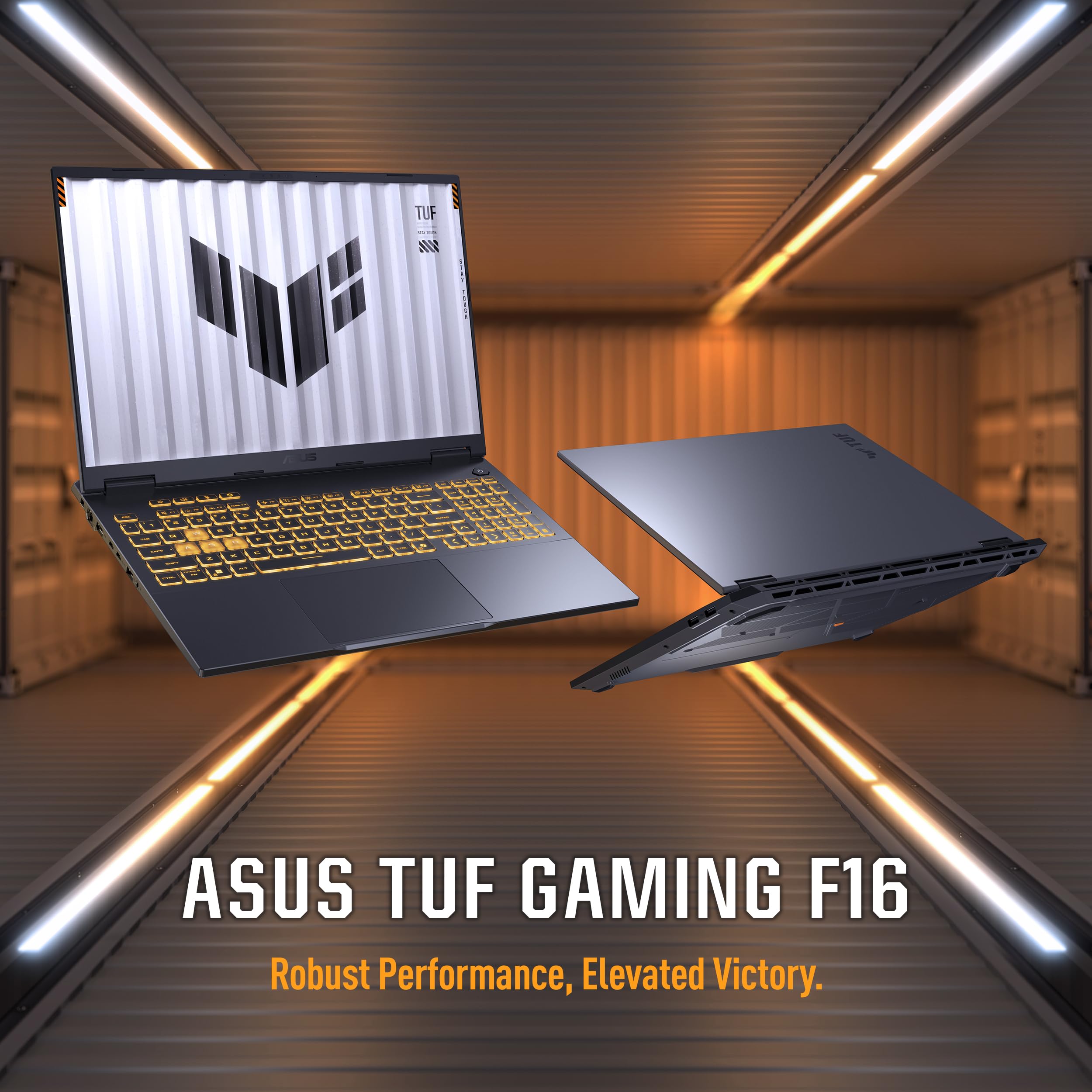 ASUS TUF Gaming F16 (Jaeger Gray) Gaming Laptop| NVIDIA RTX 5050 8GB | Intel Core i7 14650HX | 16GB RAM | 1TB SSD | 16"FHD+ 165Hz Display | Win11 [FX608JHR-RV001W]