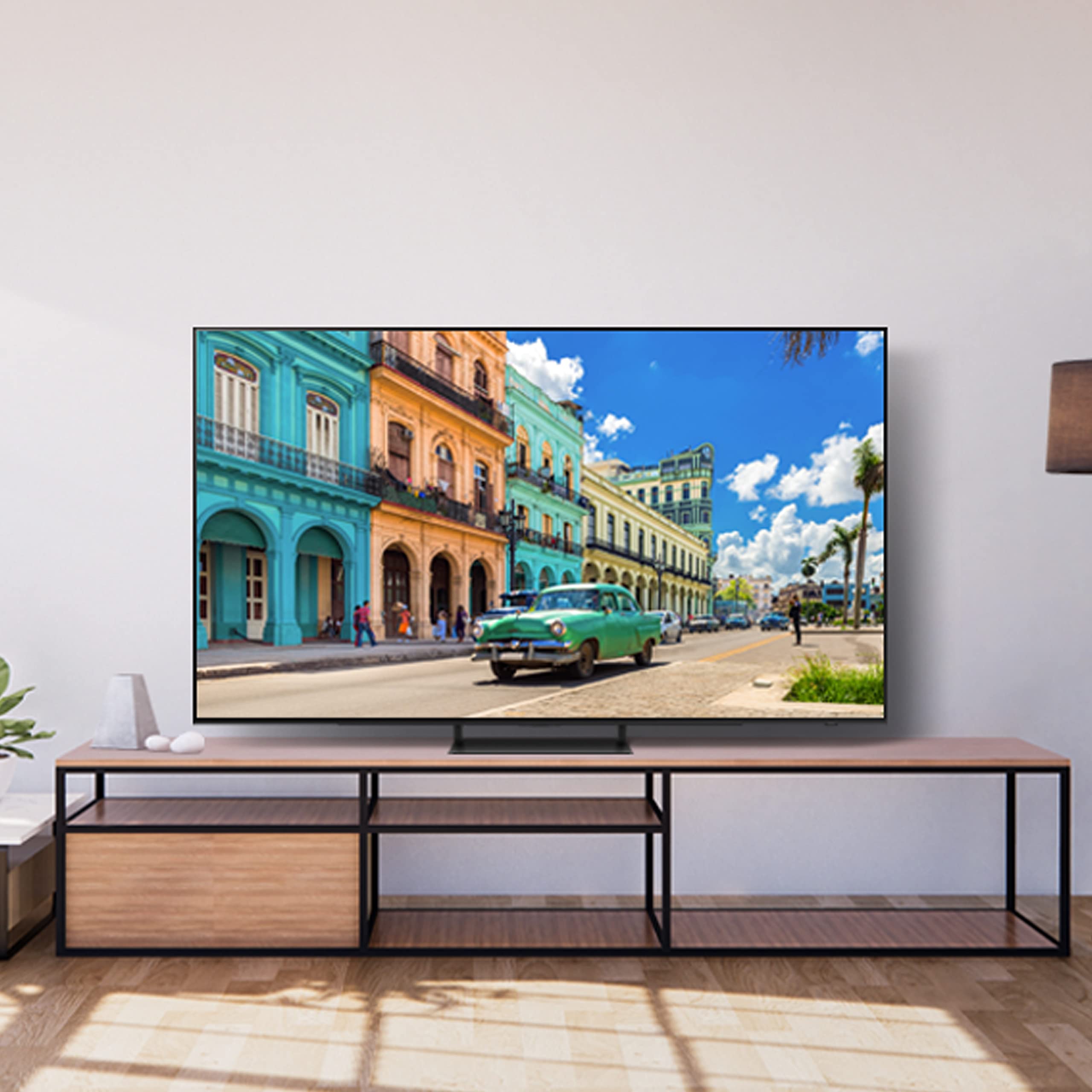 Samsung 55 Inch TV OLED S90C Neural Quantum Processor 4K LaserSlim Design - QA55S90CAUXZN - 2023 Model - 1 Year Warranty (UAE Version)