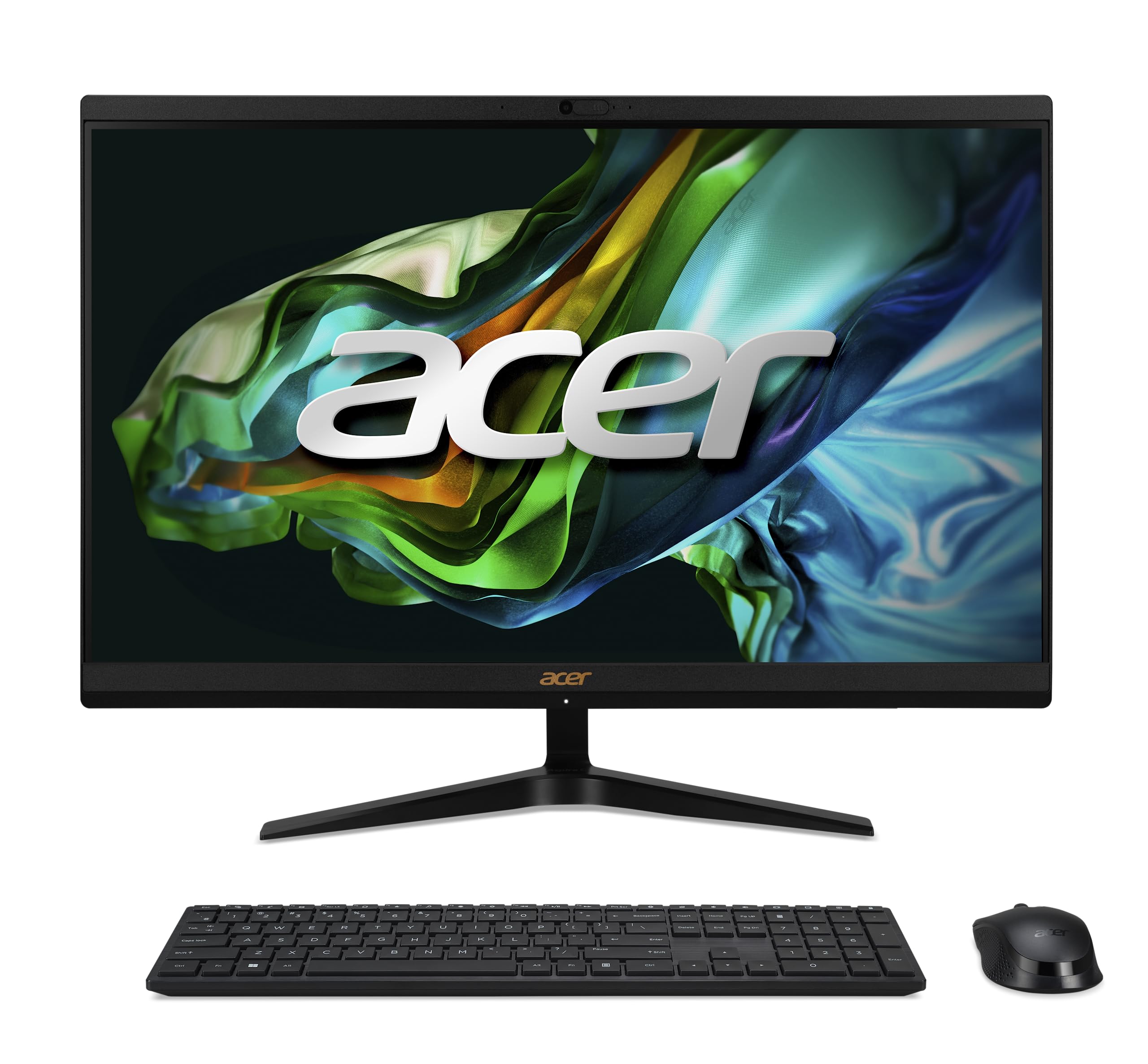 Acer C24-1800 All-in-One PC 13th Gen Intel Core i3-1305U 5 Cores Upto 4.50GHz/8GB DDR4-256GB SSD-Intel UHD Graphics/23.8" FHD Wide View Angle Monitor/WiFi-6/Win 11 + Wireless Keyboard,Mouse