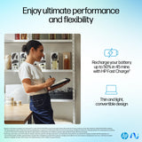 HP OmniBook Ultra Flip Laptop 14-fh0002ne, Intel Core Ultra 7-256V, 14" 3K OLED Touch Display, 16GB LPDRR5 RAM, 1TB SSD, Intel® Arc™ Graphics, Eng/Ar KB, Win11, Atmospheric blue [B13Y6EA]