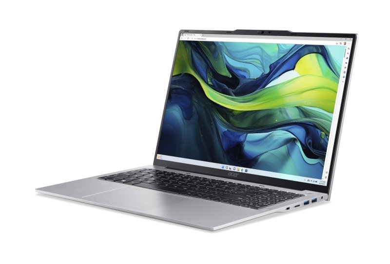 Acer Aspire Lite AL16 Laptop 13th Gen Intel Core i5 - 1334U 10 Cores Upto 4.6GHz/16GB DDR5 RAM/512GB SSD Storage/Intel Iris XE Graphics/16" WUXGA IPS SlimBezel/Win 11 Home/WiFi - 6/Silver‎acer