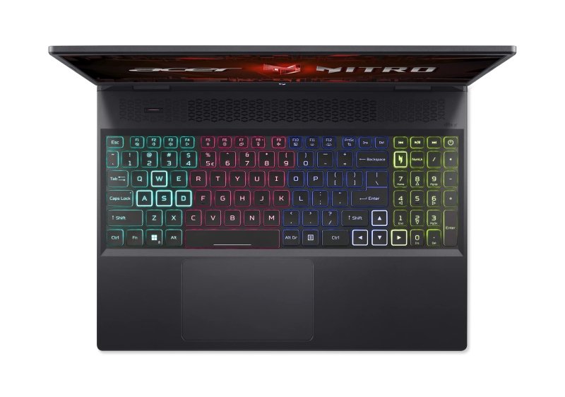 Acer Nitro 16 Gaming Laptop | AMD Ryzen 5 7640HS Hexa - Core CPU | NVIDIA GeForce RTX 4050 Laptop GPU | 16" WUXGA 165Hz IPS Display | 8GB DDR5 | 512GB Gen 4 SSD | WiFi 6E | RGB Backlit KB | AN16 - 41 - R148‎acer