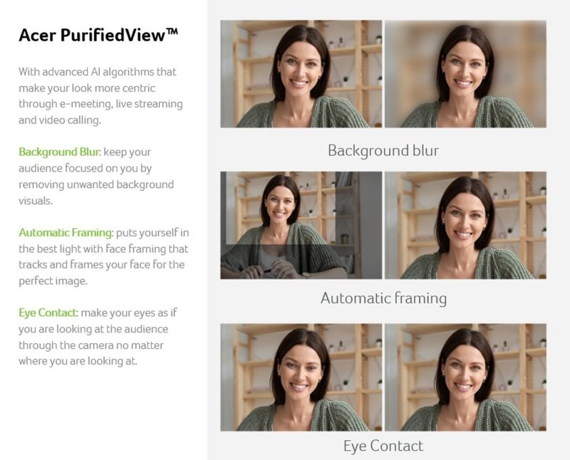 Acer Swift X 14 Laptop | 14.5" OLED 2880 x 1800 120Hz Calman Verified | Unlock AI Experiences | Intel Core Ultra 7 Processor 155H | NVIDIA GeForce RTX 4060 | 16GB LPDDR5X | 1TB SSD | SFX14 - 72G - 77NJ‎acer