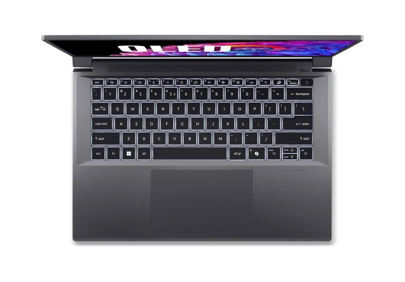 Acer Swift X 14 Laptop | 14.5" OLED 2880 x 1800 120Hz Calman Verified | Unlock AI Experiences | Intel Core Ultra 7 Processor 155H | NVIDIA GeForce RTX 4060 | 16GB LPDDR5X | 1TB SSD | SFX14 - 72G - 77NJ‎acer