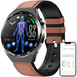 AD VISION Smart Fitness Watches, Sports Watch & Fitness Trackers, 1.55” HD Touchscreen, 24/7 Health Monitoring with ECG, Blood Oxygen & Sleep Tracking, 150+ Sports Modes, IP67, for Men & WomenAD VISION