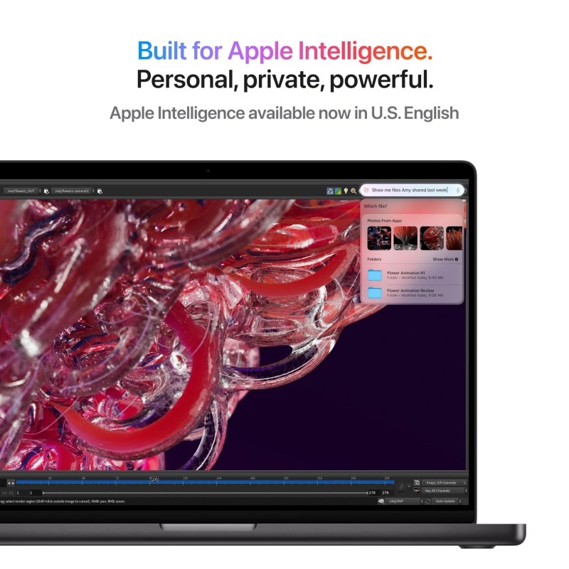 Apple 2024 MacBook Pro (14 - inch, Apple M4 chip with 10 - core CPU and 10 - core GPU, 16GB Unified Memory, 512GB) - Space BlackVisit the Apple Store
