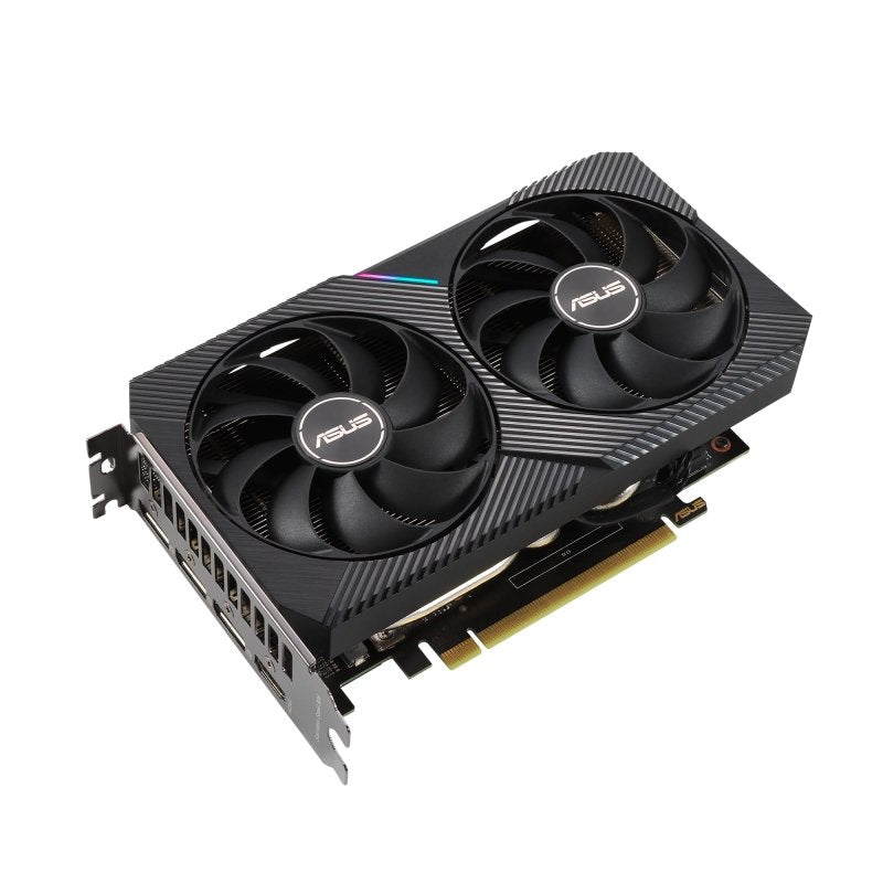 Asus Dual NVIDIA GeForce RTX 3060 V2 OC Edition Gaming Graphics Card, PCIe 4.0, 12GB GDDR6 Memory, HDMI 2.1, DisplayPort 1.4a, 2 - Slot Design, 15Gbps, 192 - bit - BlackVisit the ASUS Store