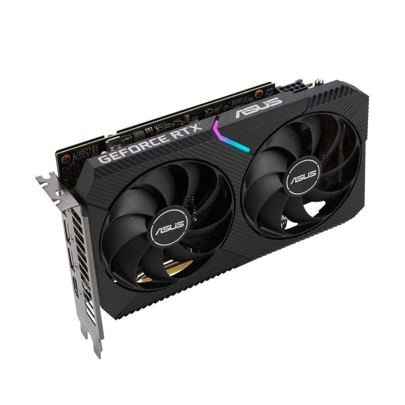 Asus Dual NVIDIA GeForce RTX 3060 V2 OC Edition Gaming Graphics Card, PCIe 4.0, 12GB GDDR6 Memory, HDMI 2.1, DisplayPort 1.4a, 2 - Slot Design, 15Gbps, 192 - bit - BlackVisit the ASUS Store