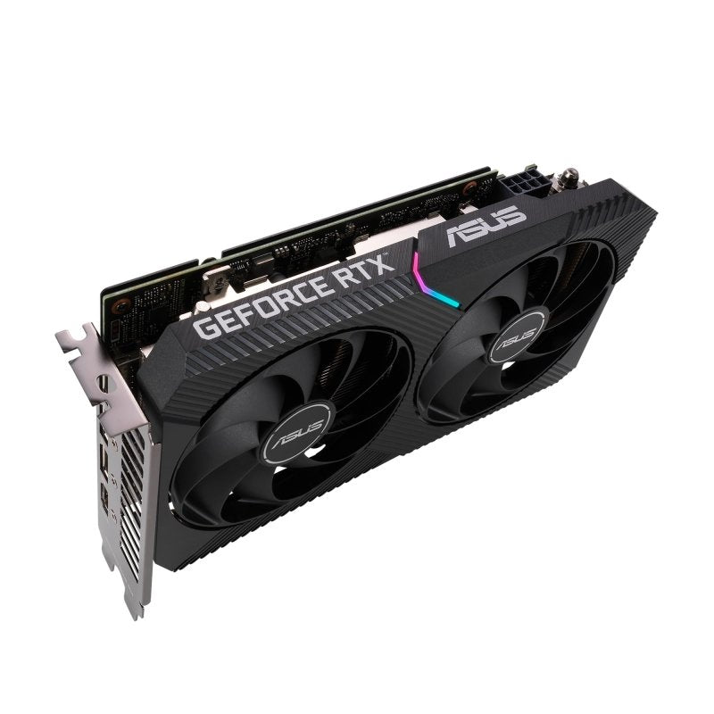 Asus Dual NVIDIA GeForce RTX 3060 V2 OC Edition Gaming Graphics Card, PCIe 4.0, 12GB GDDR6 Memory, HDMI 2.1, DisplayPort 1.4a, 2 - Slot Design, 15Gbps, 192 - bit - BlackVisit the ASUS Store