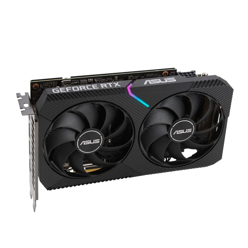 Asus Dual NVIDIA GeForce RTX 3060 V2 OC Edition Gaming Graphics Card, PCIe 4.0, 12GB GDDR6 Memory, HDMI 2.1, DisplayPort 1.4a, 2 - Slot Design, 15Gbps, 192 - bit - BlackVisit the ASUS Store