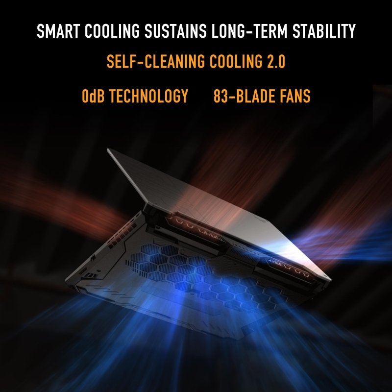 ASUS TUF Gaming A15 FA506NCR - HN044W AMD R7 - 7435HS/16GB RAM/512GB SSD/NVIDIA GeForce RTX 3050 4GB/15.6 FHD(1920x1080) 144Hz/Windows11 Home/1 - Zone RGB/Eng - Arb Keyboard - Graphite BlackVisit the Asus Store