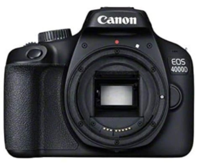 Canon EOS 4000D DSLR Camera EF - S 18 - 55 mm f/3.5 - 5.6 III LensVisit the Canon Store