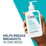 CeraVe Face Wash Acne Treatment Salicylic Acid Cleanser with Purifying Clay for Oily Skin Blackhead Remover and Clogged Pore Control 8 Ounce, multi, 8 Fl Oz, 237 ml (Pack of 1)Visit the CeraVe Store