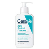 CeraVe Face Wash Acne Treatment Salicylic Acid Cleanser with Purifying Clay for Oily Skin Blackhead Remover and Clogged Pore Control 8 Ounce, multi, 8 Fl Oz, 237 ml (Pack of 1)Visit the CeraVe Store