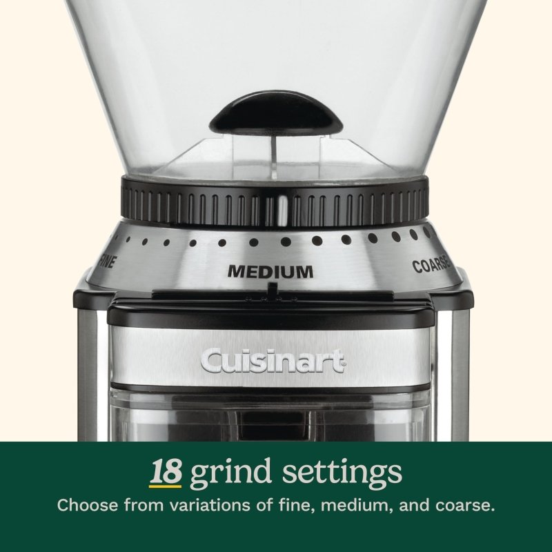 CUISINART Coffee Grinder, Electric Burr One - Touch Automatic GrinderCUIJ9