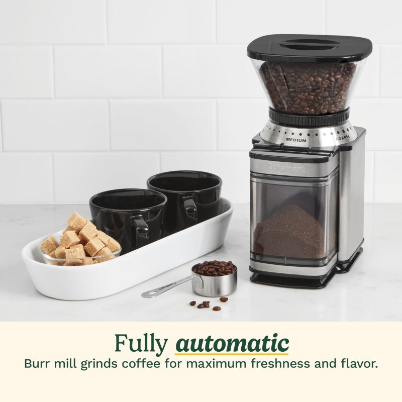 CUISINART Coffee Grinder, Electric Burr One - Touch Automatic GrinderCUIJ9