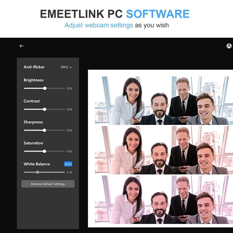 EMEET 1080P Webcam with Microphone, C960 Web Camera, 2 Mics Streaming Webcam, 90°FOV Computer Camera, Plug and Play USB Webcam for Online Calling/Conferencing, Zoom/Teams/Facetime/YouTube, Laptop/PCVisit the EMEET Store