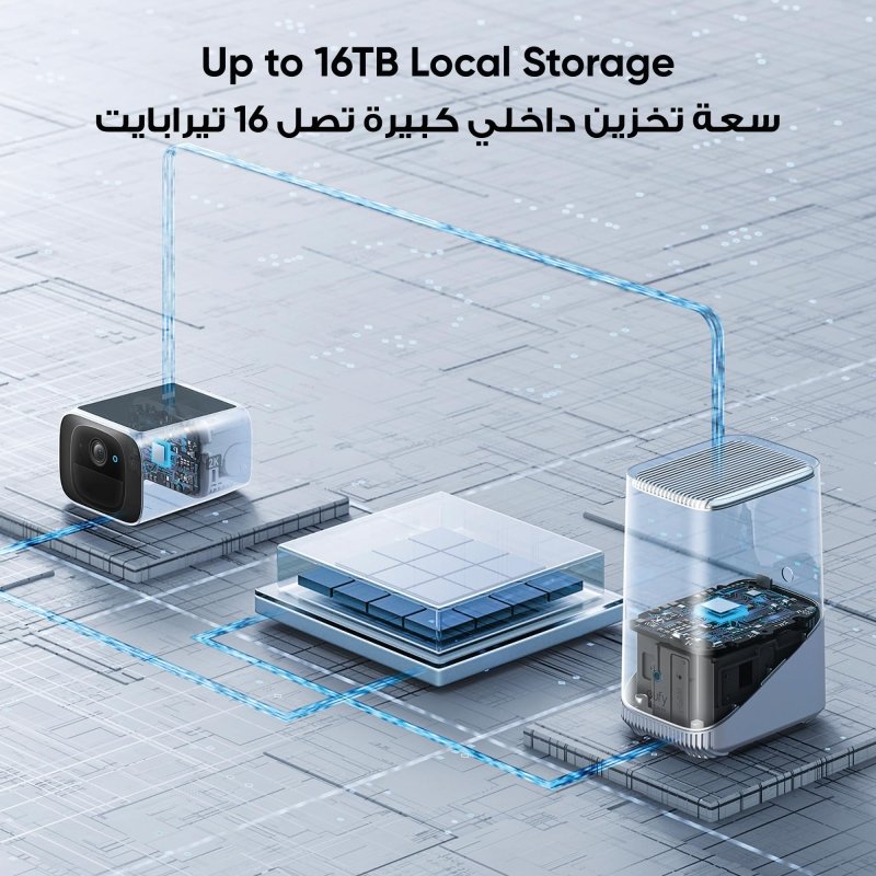 eufy security S220 SoloCam Solar Security Camera Outdoor Wireless, Continuous Power, 2K Resolution Home Security Camera, 2.4 GHz Wi - Fi, No Monthly Fee, HomeBase 3 CompatibleVisit the eufy Security Store