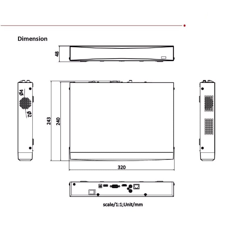 HIKVISION 16 Channel 8MP 4K NVR [DS - 7616NXI - K1] for IP Network CCTV Cameras with USEWELL HDMI, BlackVisit the HIKVISION Store
