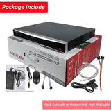 HIKVISION 16 Channel 8MP 4K NVR [DS - 7616NXI - K1] for IP Network CCTV Cameras with USEWELL HDMI, BlackVisit the HIKVISION Store