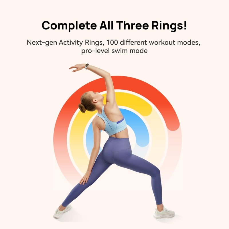 HUAWEI Band 9, Comfortable All - Day Wearing, Sleep Tracking, Fast Charging, Durable Battery, Intelligent Brightness Adjustments, 100 different workout modes, Compatible with iOS&Android, BlackVisit the HUAWEI Store