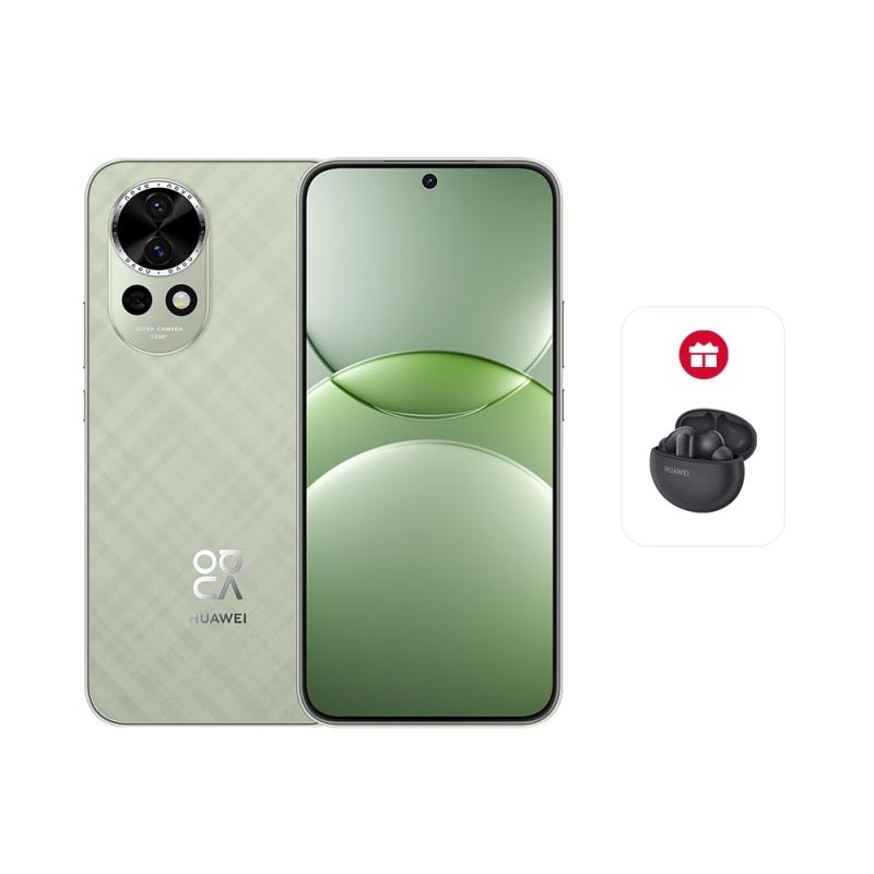 HUAWEI nova 13 Smartphone, 6.7 - inch OLED flat - edge screen, 12GB+256GB, 60MP Front Ultra - Wide Portrait Camera, AI Best Expression, 100W SuperCharge Turbo, 5000mAh, Green + GiftVisit the HUAWEI Store