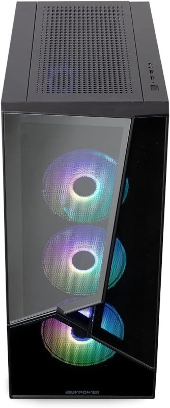 iBUYPOWER Pro Gaming PC Computer Desktop Slate5MR 249a (AMD Ryzen 5 3600 3.6 GHz, NVIDIA GTX 1650 4GB, 8GB DDR4, 480 GB SSD, Windows 11 Home)iBUYPOWER