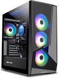 iBUYPOWER Pro Gaming PC Computer Desktop Slate5MR 249a (AMD Ryzen 5 3600 3.6 GHz, NVIDIA GTX 1650 4GB, 8GB DDR4, 480 GB SSD, Windows 11 Home)iBUYPOWER