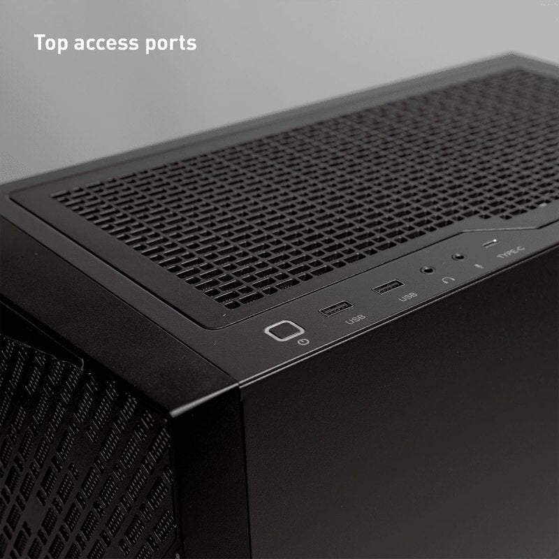 iBUYPOWER Slate 6 Mesh Gaming PC Computer Desktop, 13th Gen Intel i5 - 13600KF, NVIDIA GeForce RTX 4060, 16GB DDR5 RAM, 1TB NVMe SSD, Liquid Cooled, RGB Keyboard and Mouse, Windows 11 Home, black‎iBUYPOWER