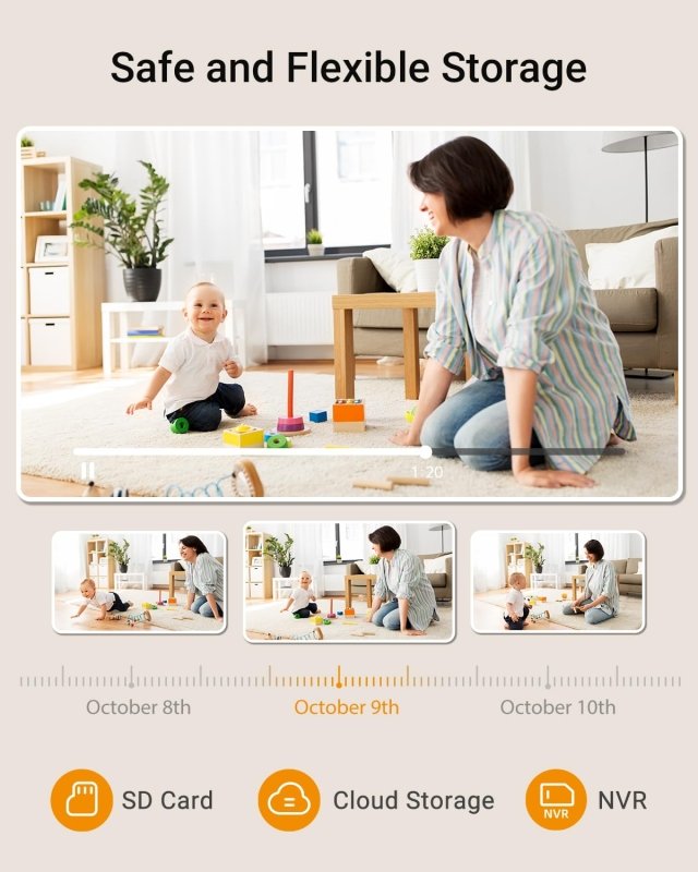 Imou Camera 1080P Security Camera, CCTV Camera for Home, Baby Monitor 360° Wi - Fi Camera Indoor Cameras with AI Human Detection Motion Tracking Two - Way Audio IR Night Vision Siren (Ranger SE)Visit the Imou Store