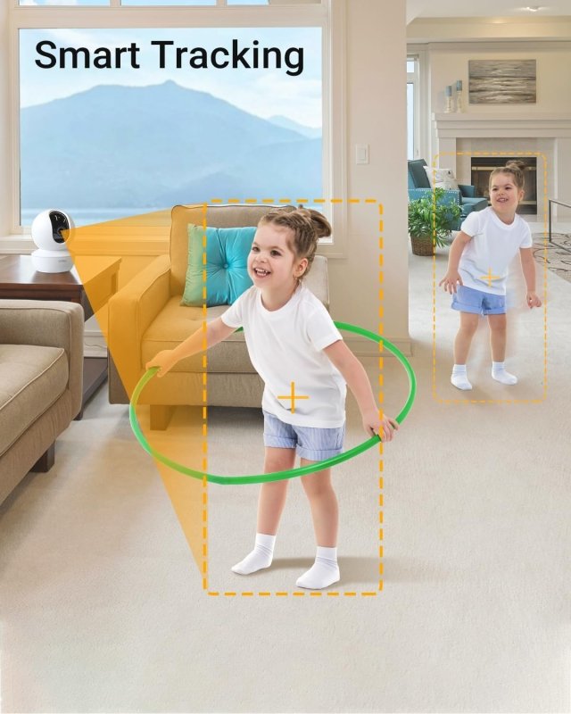 Imou Camera 1080P Security Camera, CCTV Camera for Home, Baby Monitor 360° Wi - Fi Camera Indoor Cameras with AI Human Detection Motion Tracking Two - Way Audio IR Night Vision Siren (Ranger SE)Visit the Imou Store