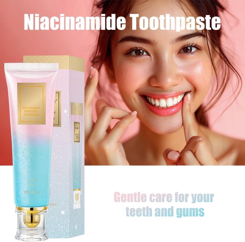 IYUWE Niacinamide Whitening Toothpaste, Fresh Breath, Mint Flavor (1pcs)IYUWE