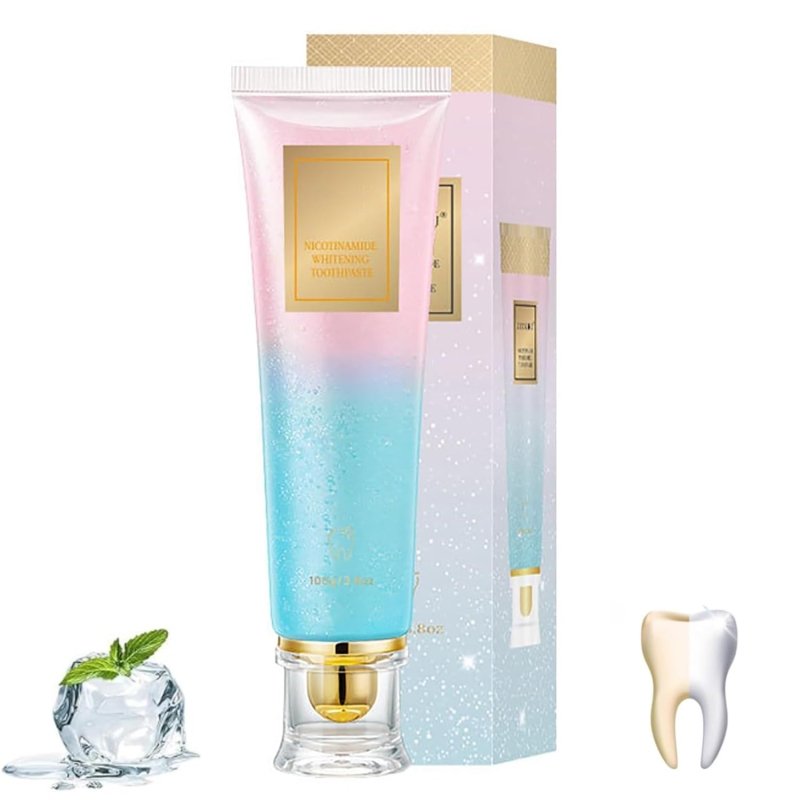 IYUWE Niacinamide Whitening Toothpaste, Fresh Breath, Mint Flavor (1pcs)IYUWE