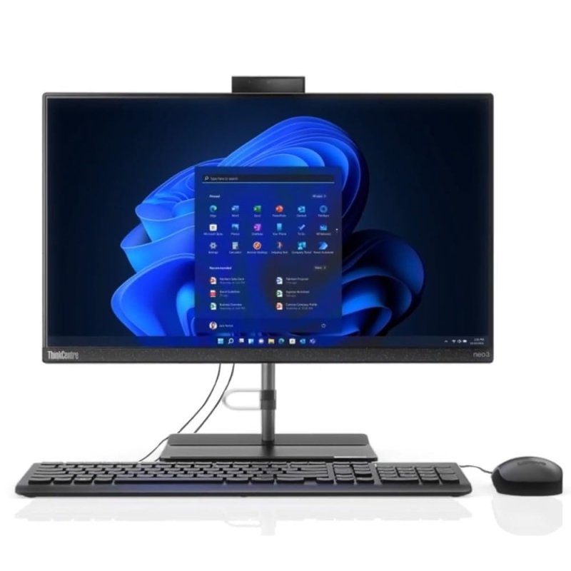 Lenovo 2024 Newest All - in - One Neo30a - 22inch Desktop, 13th Generation Intel Core i5 - 13420H Processor| 8GB DDR4 RAM| 512GB SSD | Intel® UHD Graphics | 21.5" FHD Display| Windows 11 Pro (Raven Black)Visit the Lenovo Store