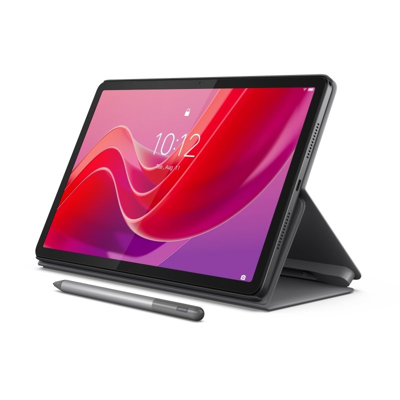 Lenovo Tab M11 with Folio Case and Pen,11" WUXGA (1920x1200) IPS 400nits Anti - fingerprint 90Hz Touch display, MediaTek Helio G88 processor, 4GB RAM, 128GB Storage, Android 13 - [ZADA0189AE]‎Lenovo