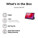 Lenovo Tab M11 with Folio Case and Pen,11" WUXGA (1920x1200) IPS 400nits Anti - fingerprint 90Hz Touch display, MediaTek Helio G88 processor, 4GB RAM, 128GB Storage, Android 13 - [ZADA0189AE]‎Lenovo